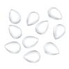 10-30 Stück Wassertropfen Glas Cabochon Transparent Flache Rückseite Cabochon Perlen Für Schmuckherstellung DIY Halskette Ohrringe Zubehör
