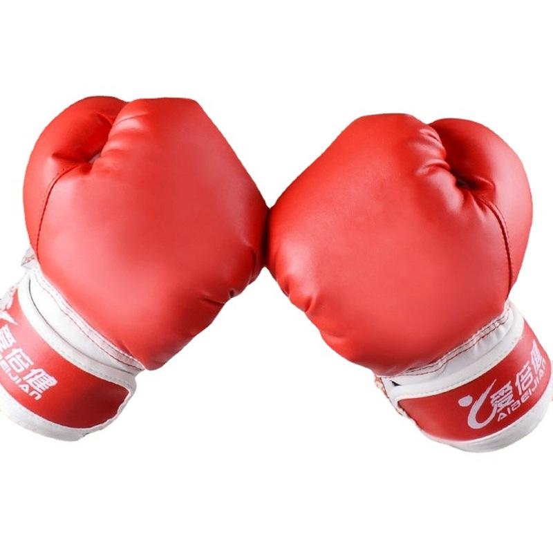 Boxing Gloves for Kids Children Fighting Sanda Muay Thai Karate Gloves PU Leather Boys Kick Boxing Training Equipment