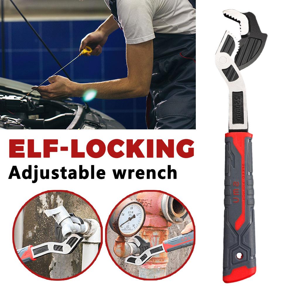 Industrial Grade 40CR Vanadium Steel Multifunctional Wrench With Anti Slip Bite Proof And Rust Proof Features Accessories
