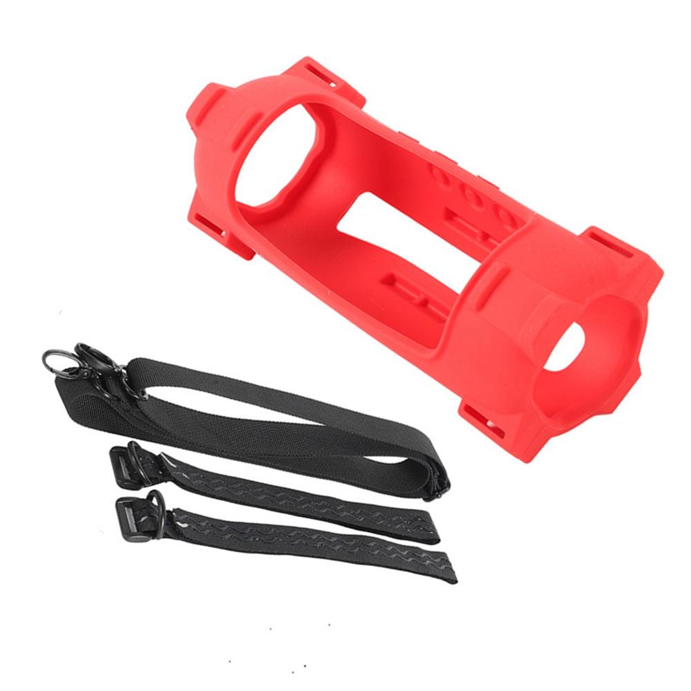 Für JBL Flip 7 Silikonhülle Stoßfest Staubdicht Kratzfest Lautsprecher Schutzhülle mit Tragegurten