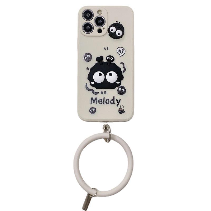 Hot Sale Applicable Redmi 15C Mobile Phone Case Cute Coal Ball Xiaomi POCO M6PRO Three-dimensional Cartoon Funny