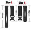 Sport Band For Fitbit Versa 3 Strap Smartwatch Wristband Accessories Watchbands Soft Silicone Bracelet For Fitbit Sense Versa3