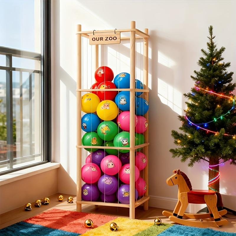 Stuffed Animal Storage & Organizer, Holder for Toys, To Assemble, Ideal for Bedroom and Doll Storage, Black Friday Deals