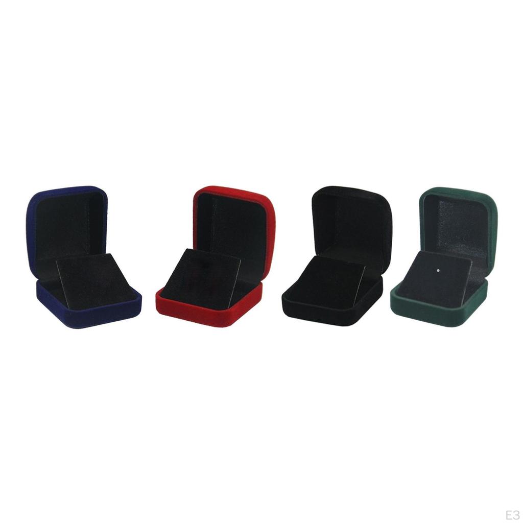 Velvet Display Box Brooch Storage Jewelry Organizer Lapel Pin Case for Brooches