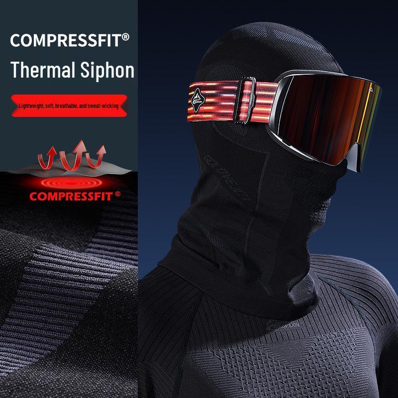 Winter Sports Ski Mask: Windproof, Coldproof Knitted Headgear for Men & Women - Lock Temperature & Warmth