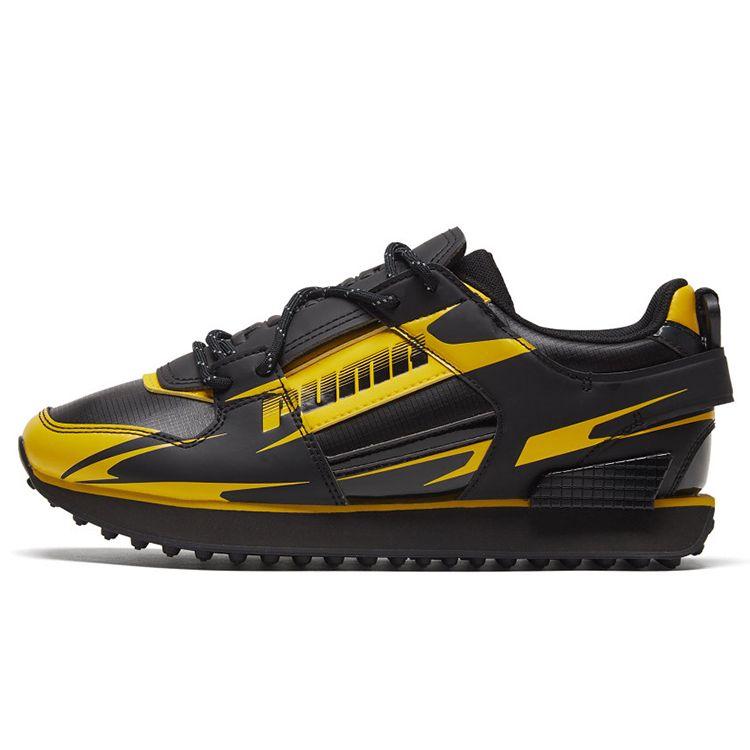 

Puma Central Saint Martins x Mile Rider For The Love Of Water Женские кроссовки Черный Супер-Лимон 374345-01