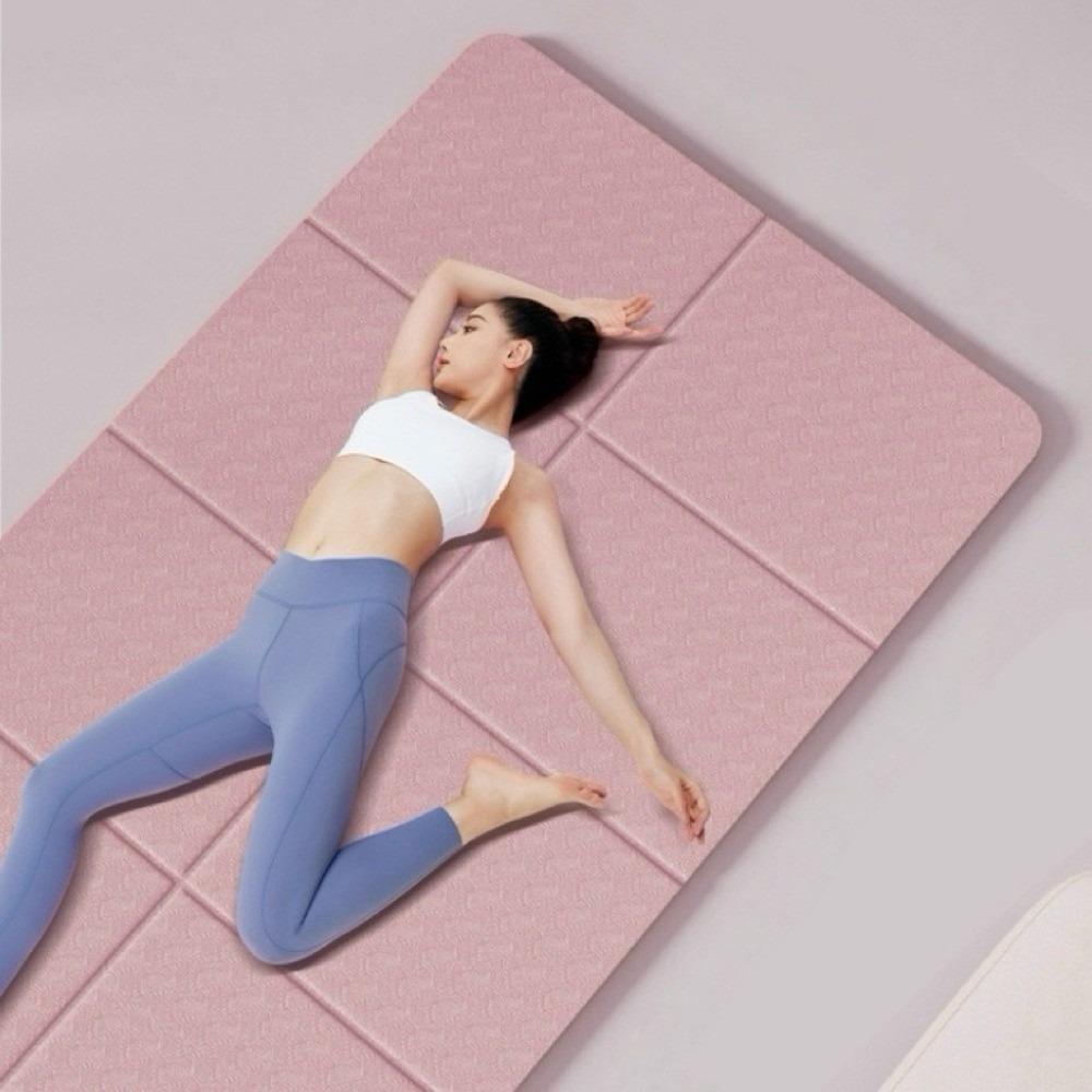 Non-slip Foldable Yoga Mat Multifunctional Fitness Cushion Foldable Pilates Mat  Sports Exercise