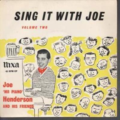 7inch Record JOE 'MR PIANO' HENDERSON & HIS FRIE - Sing It With Joe Volume Two NEP24091 Pye Nixa 1958 UK Jazz Used