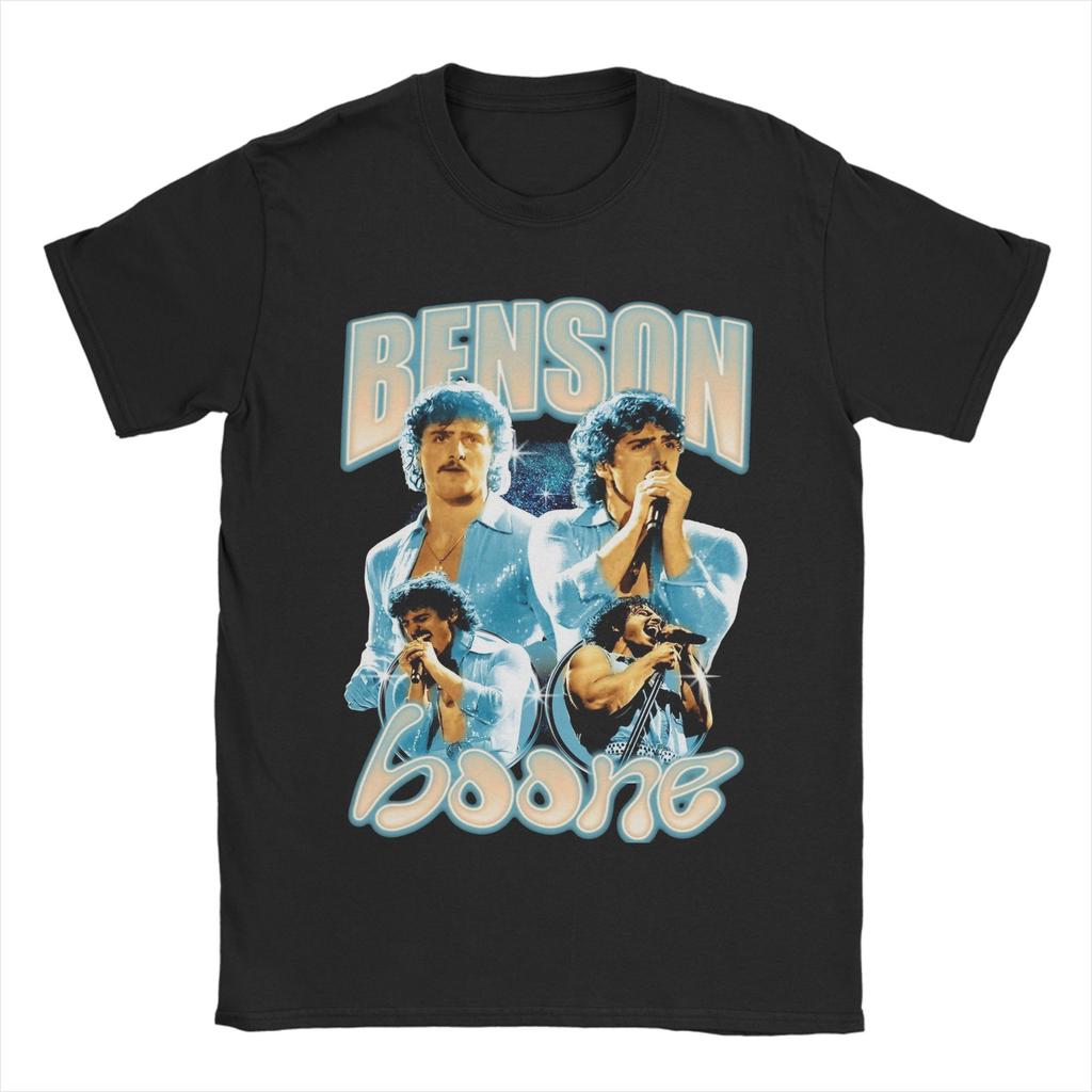 Benson Boone TShirts for Unisex  Novelty 100 Cotton Tees O Neck Short Sleeve T Shirt Classic Clothing