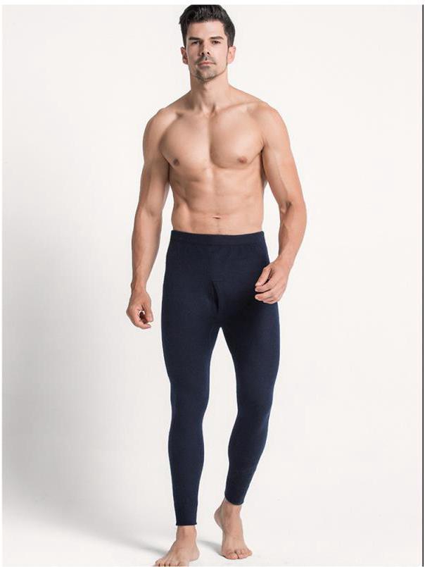 Ordos City Cashmere Pants: Unisex High-Waisted Slim Fit Thin Wool Base Layer for Winter