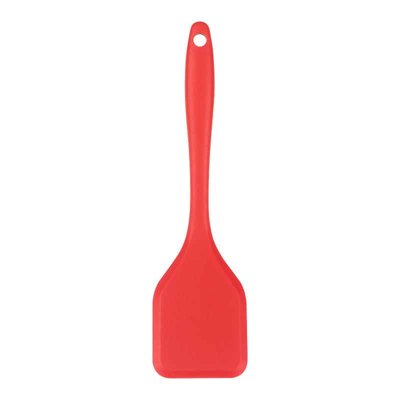 Silicone Cooking Leakage Spatula Heat Resistant Silicone Spatula Turner Scratch Flipper Kitchen Utensils for Eggs Burgers Crepes