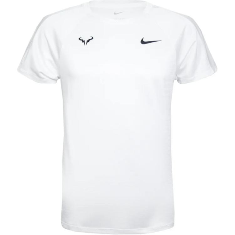 

Nike Футболка Dri-FIT Solid Logo с круглым вырезом и коротким рукавом, мужские топы, белая DV2887-100 L