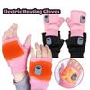 1Pair Thermal Heating Gloves Hand Warmer Winter Warm Gloves Smart Electric Heated Gloves  Bike