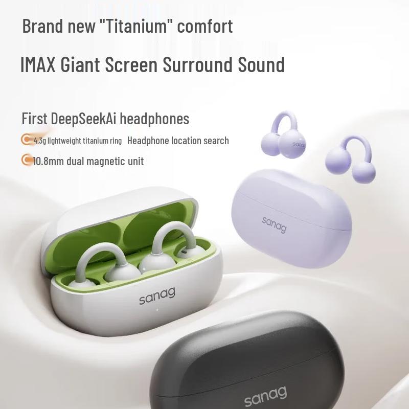 Saina F20S Pro Ear Clip Bluetooth Sport Headphones