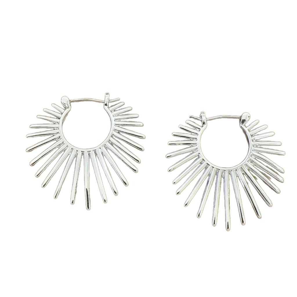 New Sunflower Metal Ear Cuffs: Women's Fashion Luxury Niche Design, Stylish and Versatile Earrings.