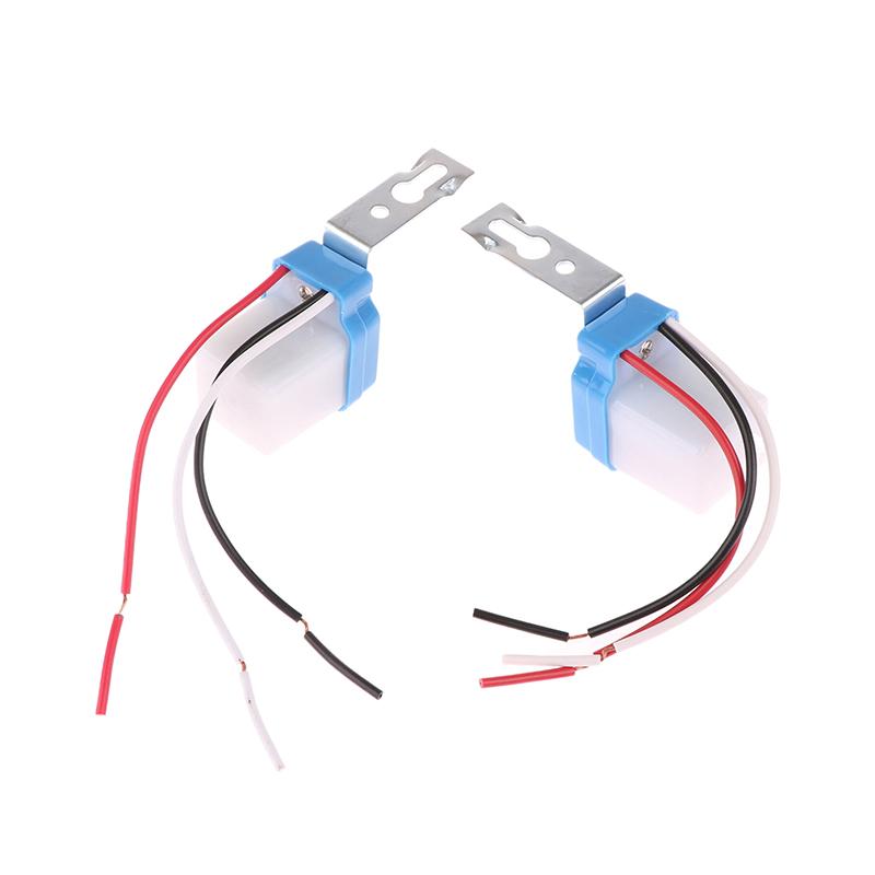 Automatic On Off Photocell Street Lamp Light Switch Controller Dc Ac 12/24/110/220V 50-60Hz 10A Photo Control