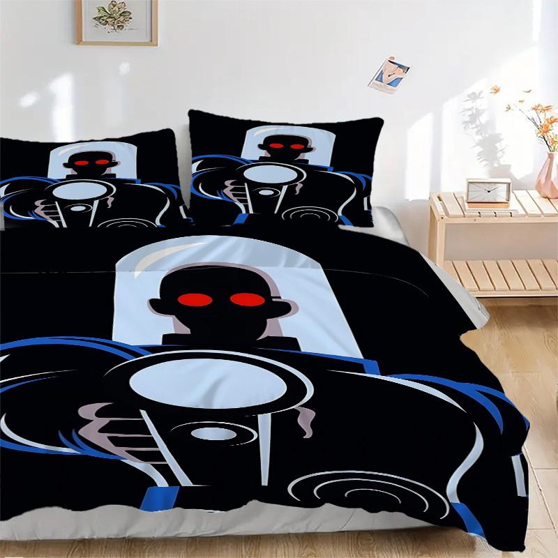 

3pcs Robot Armor Duvet Cover Set, 1 Duvet Cover + 2 Pillowcases (No Insert), High-Definition Print, Home & Dorm Set yy251208091 135x200cm