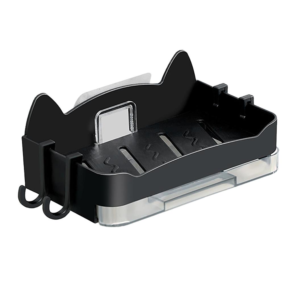 Wall Mounted Soap Holder Hole Shape Drainage Soap Dish Holder for Bathroom