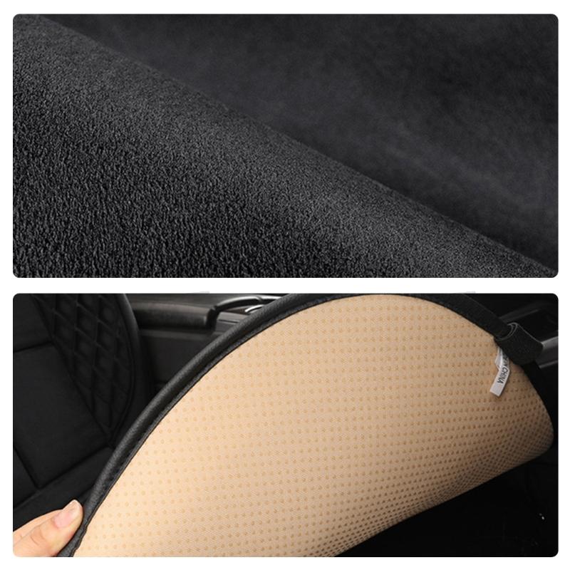 Funda de Asiento de Coche Calefactable de Invierno Cojín de Asiento de Coche de Calentamiento Rápido Con Múltiples Ajustes de Temperatura Para Comodidad al Conducir