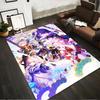 "Anime Style Carpet with Fantasy Characters and Vivid Colors Design" Suitable for Use As an Anti-slip for Living Room Bedroom Sofas