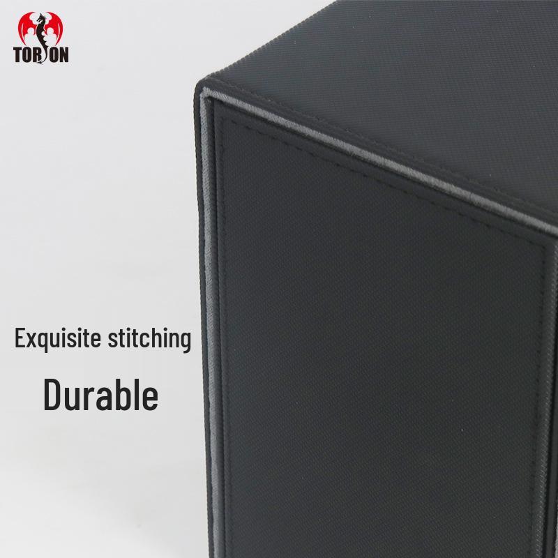 Large PSA Graded Card Storage Box - High-End PU Leather by DCGS, Screw-Closure, Universal Fit for BGS