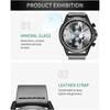 CURREN Luxury Brand Watches for Man Casual Clock with Chronograph Luminous Hands Leather Straps Wristwatches Male