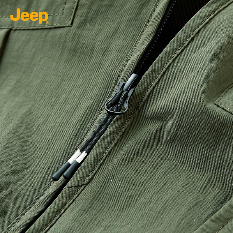 JEEP Men's Multi-Pocket Outdoor Fishing Vest