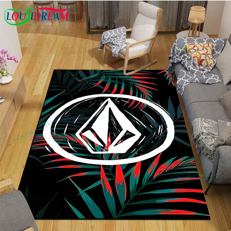 Módní V-VOLCOMS Koberce Dekorace Ložnice Dekorace Obývacího Pokoj Koberce pro Ložnici Koberec Anime Koberec Plošný Koberec