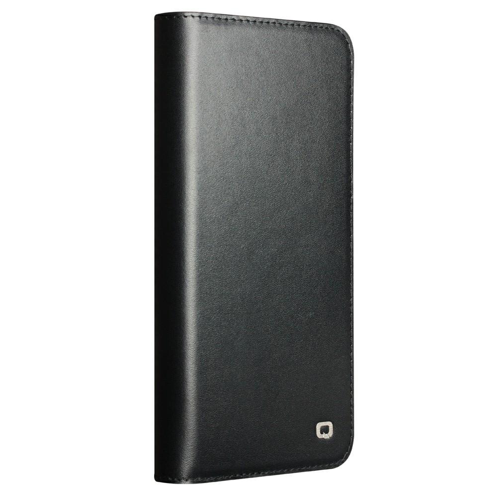 QIALINO For Samsung Galaxy S25 Genuine Cow Leather Case Phone Wallet Cover