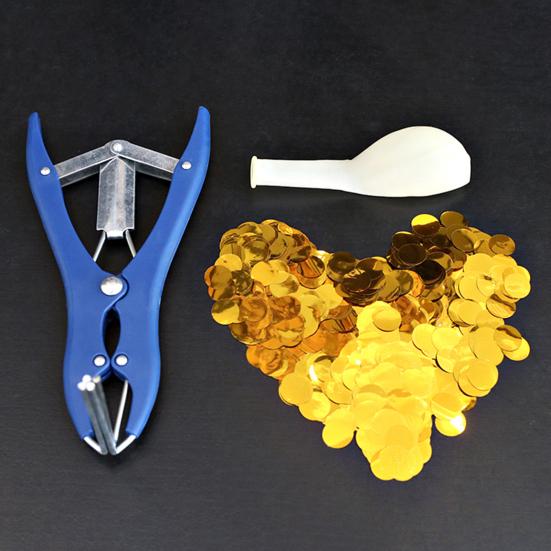 Balloon Expansion Plier Sequin Filling Balloon Mouth Expander Balloon Stretcher Metal Stuffing Tool for DIY Sequins Confetti Filling