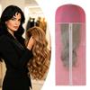 Zippered Wig Storage Bag Hanging with Hook Breathable Non-woven Fabric Dust-proof Organizer Protector Space Saving Portable Zipper Case for