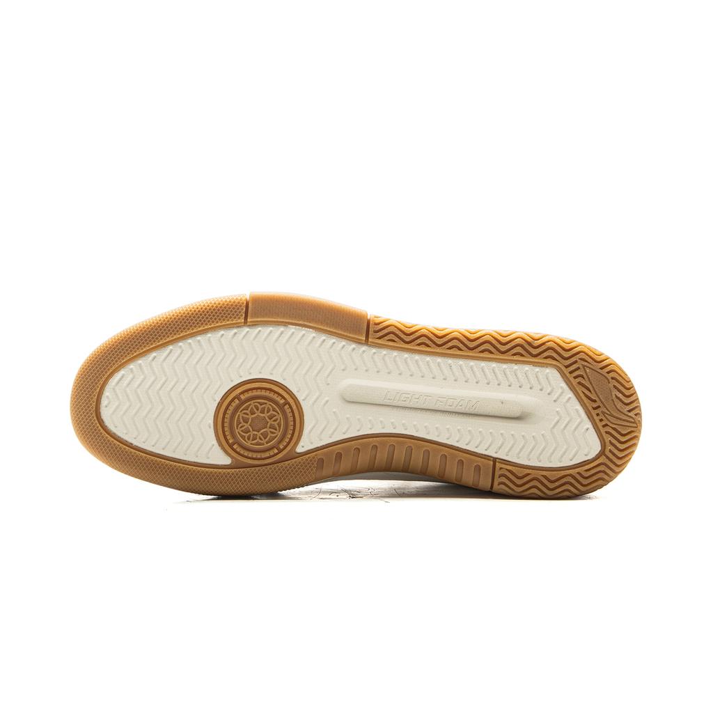 New LiNing Moon Glaze Slip Resistant, Abrasion Resistant, Breathable Low Top Skateboard Shoes Women's White Red AGCV334-2