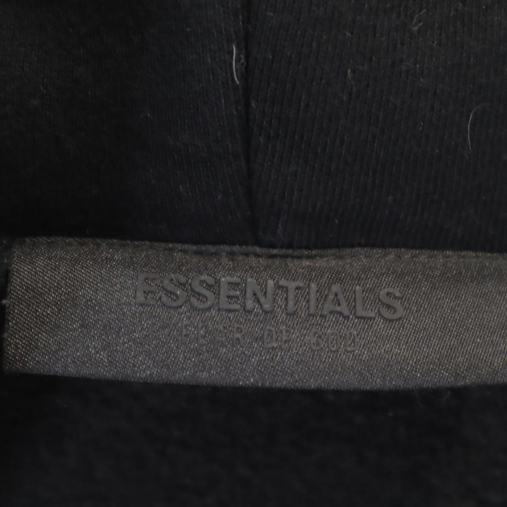 ESSENTIEL Long sleeve Print logo Sweatshirts XL black Back brushed Men's Used