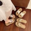 Wear Fairy Style with Platform 2025 Cool Slippers Skirt New Female Summer Beach Sandals Fashion One-word Slippers
