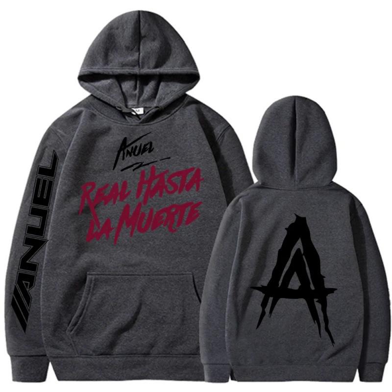 New Anuel AA Printed Hoodies Sweatshirt