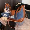 Retro bag women's 2025 new autumn and winter versatile messenger bag simple this year popular shoulder underarm bucket bag