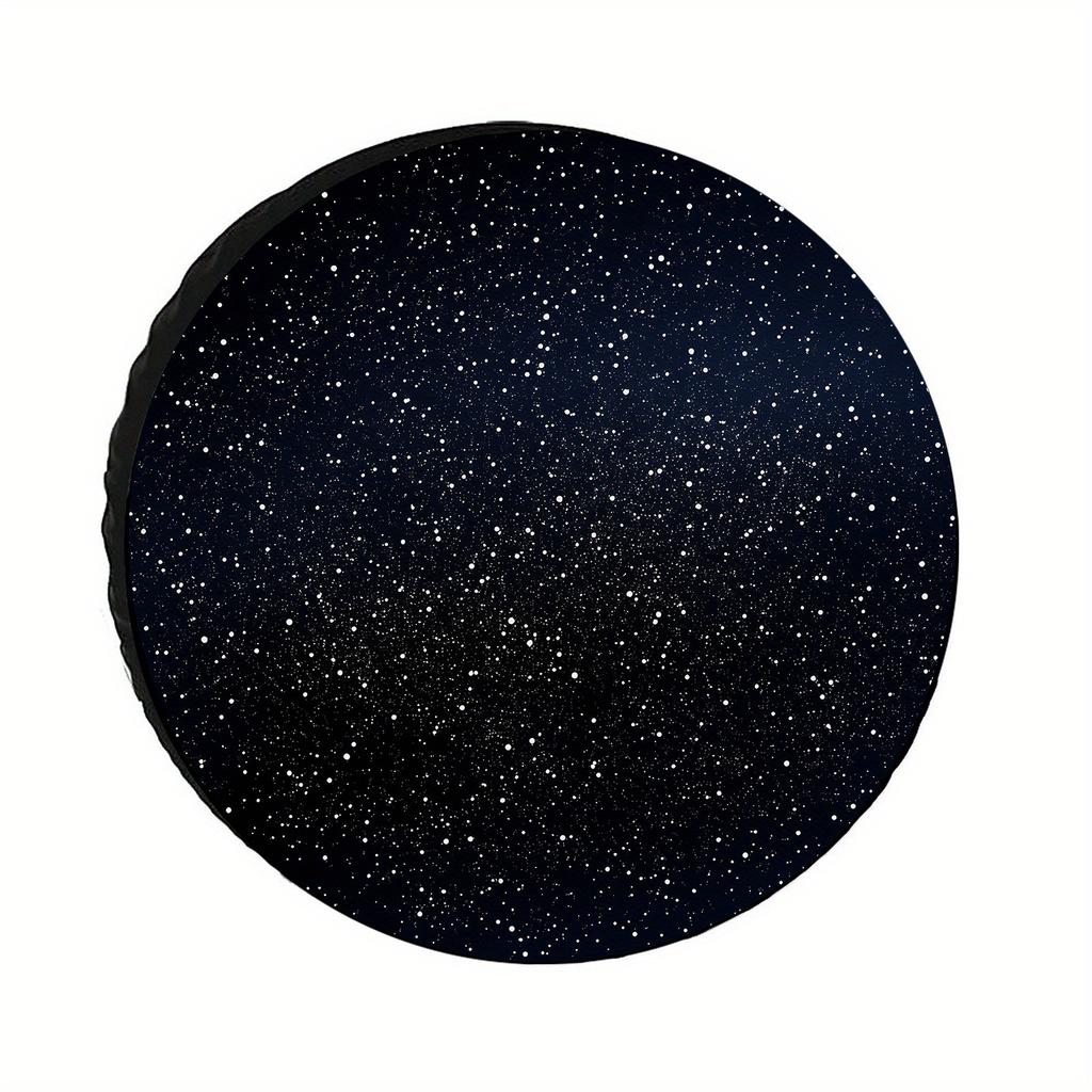 Fit Tire Cover - Stylish Cosmic Starry Night Design, Lightweight & Portable Spare Tire Protector For Jeep, RV, Truck (28/30/32/3