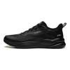 Li Ning Flow Cloud Trendy Veelzijdig Stof Antislip Slijtvast Lage Top Casual Hardloopschoenen Heren sneaker Zwart AGLU089-5