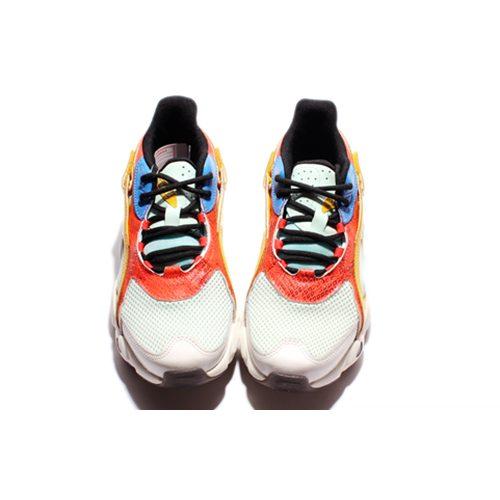 Li Ning Chunky Sneakers Women's Low Top Yellow/Red AGLN072-11