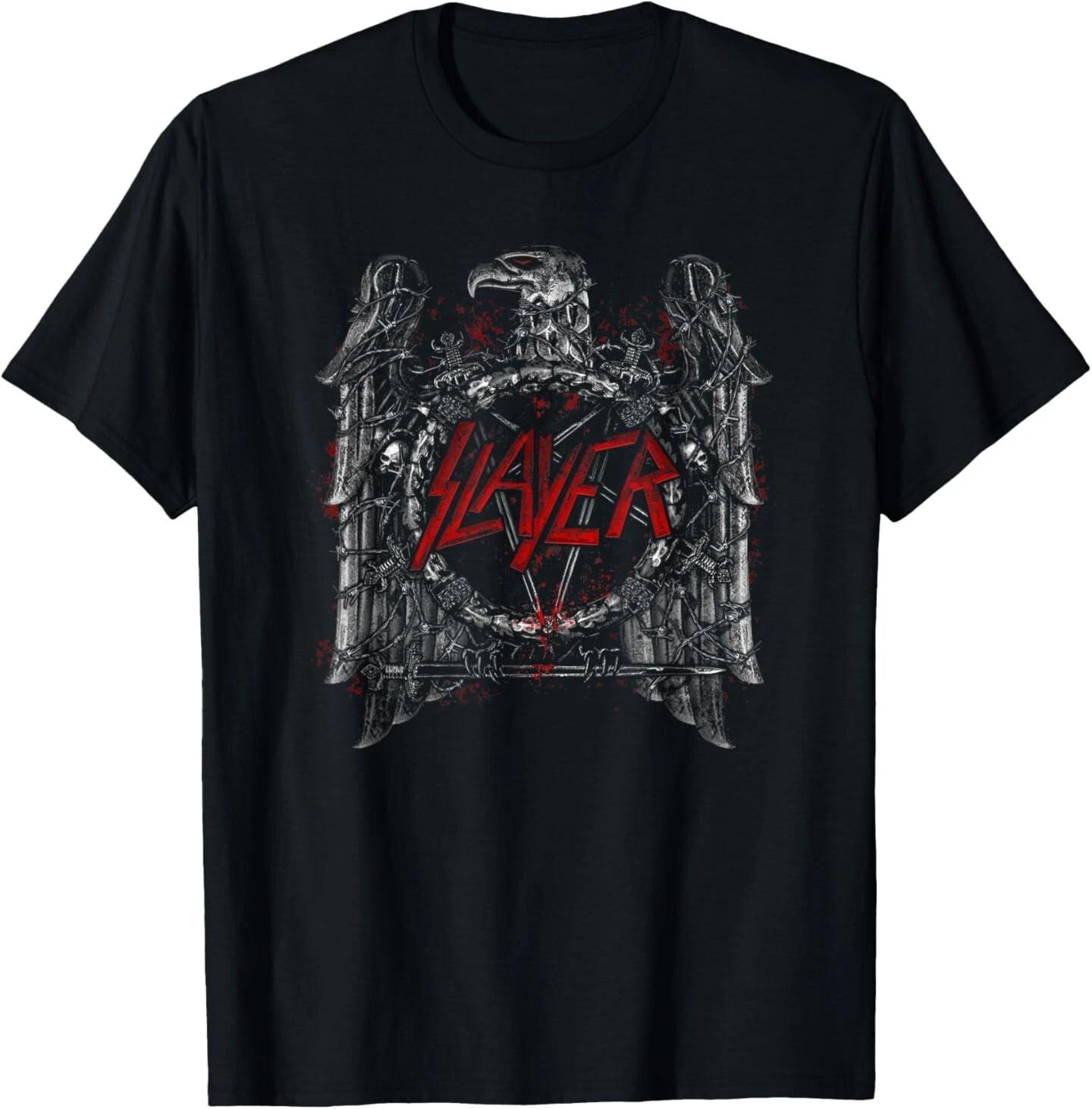 

Slayer – Barbed Wire Eagle T-Shirt 2XL