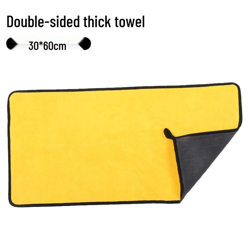 Lint-Free Absorbent Car Wash Towels - Thick, Non-Marking Cloth Set