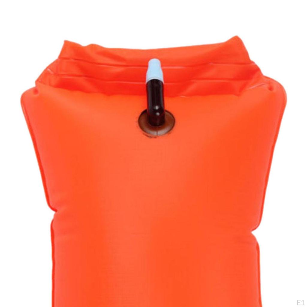 Swim Buoy Float Inflatable PVC Highly Visible for Snorkelers Surfers Boaters