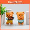 Butter Bear Lovable Pvc Figurine For Creative Desk Decor And Trendy Collectible