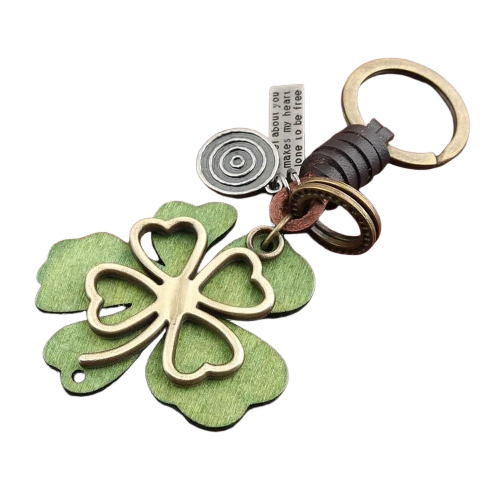 

Модный брелок-подвеска для ключей, креативный подарок ручной работы One Size зелёный