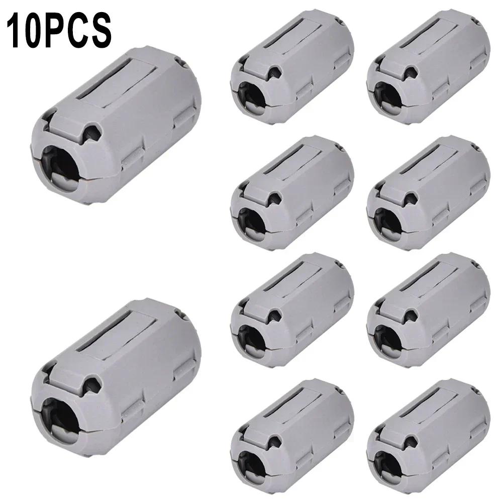 10pcs TDK 5mm Ferrite Core Noise Suppressor Filter Ring Cable Clip On Wire RFI EMI Anti-Jamming Filter