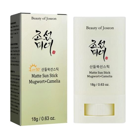 Yousheng 18G Beauty Matte Sun Stick Strong UV Protection Non-Greasy Summer Refreshing Non-sticky Sunscreen Stick