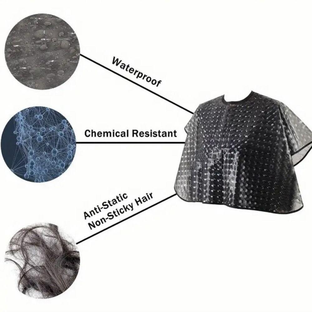 Waterproof Salon Hairdressing Cape Oil-resistant Salon Styling Smock  Shampoo Treatments