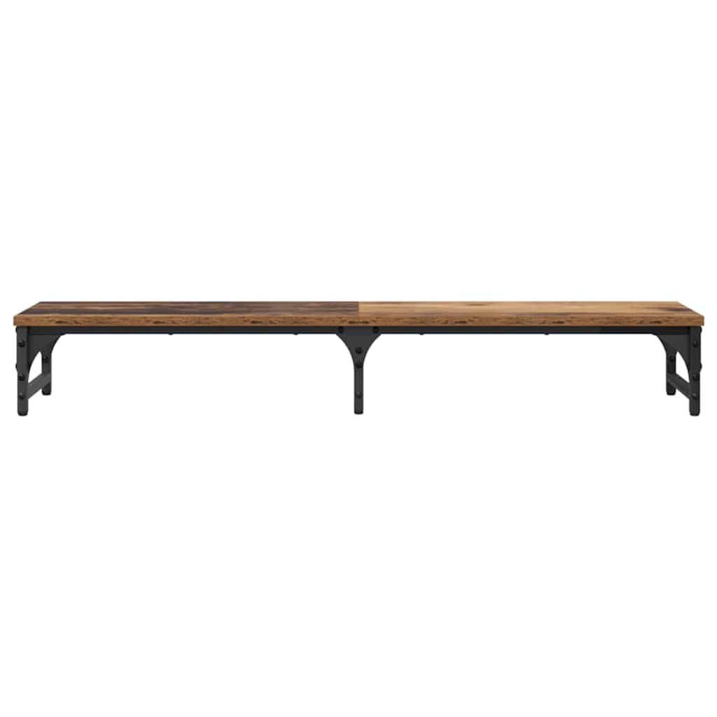 Monitor Stand Vintage Wood Look 105 x 23 x 15.5 cm Engineered Wood