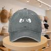Mens Baseball Cap with Tattoo Fist Design Fashionable Casual Hat Adjustable for Spring and Autumn Travel Beach Vacations