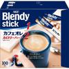 AGF Blendy Stick Cafe Au Lait Calorie Half 100 Sticks Coffee Reduced Sugar